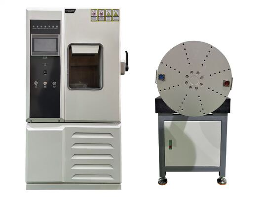 Horyzontalny 1 oś stawki z komorą temperatury Jednoosiowy gramofon sterowany temperaturą